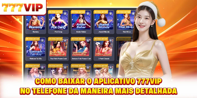 Como baixar o aplicativo 777VIP no telefone da maneira mais detalhada