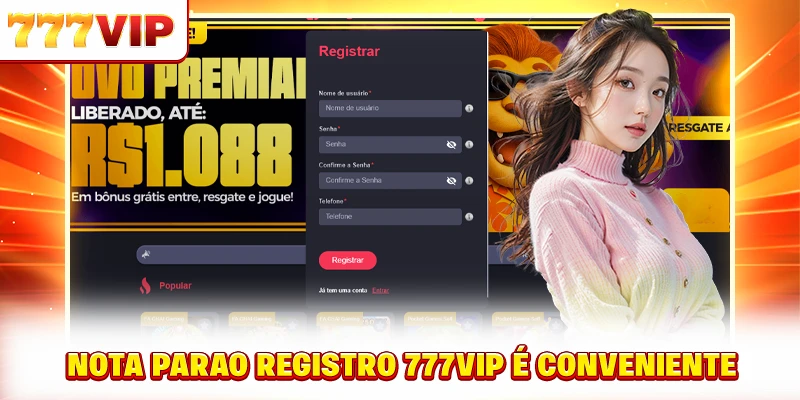 Nota para O registrar-se no 777VIP é conveniente Nota para O registrar-se no 777VIP é conveniente