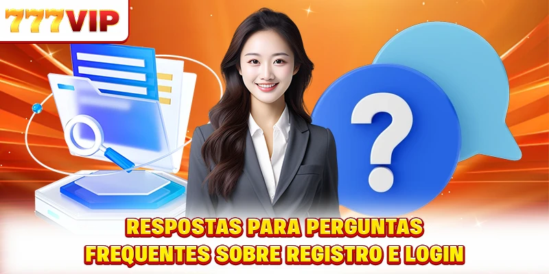 Respostas para perguntas frequentes sobre registro e login Respostas para perguntas frequentes sobre registro e login
