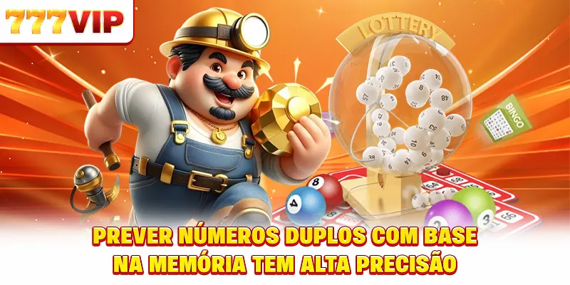 Prever números duplos com base na memória tem alta precisão Prever números duplos com base na memória tem alta precisão