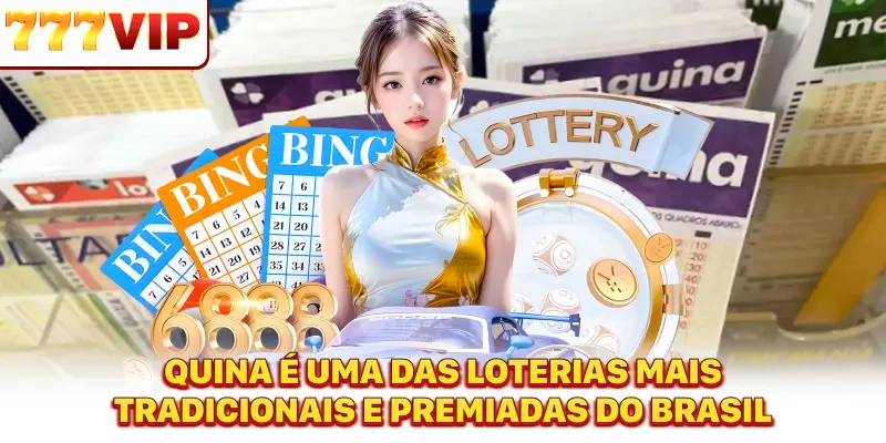 Quina é uma das loterias mais tradicionais e premiadas do Brasil Quina é uma das loterias mais tradicionais e premiadas do Brasil